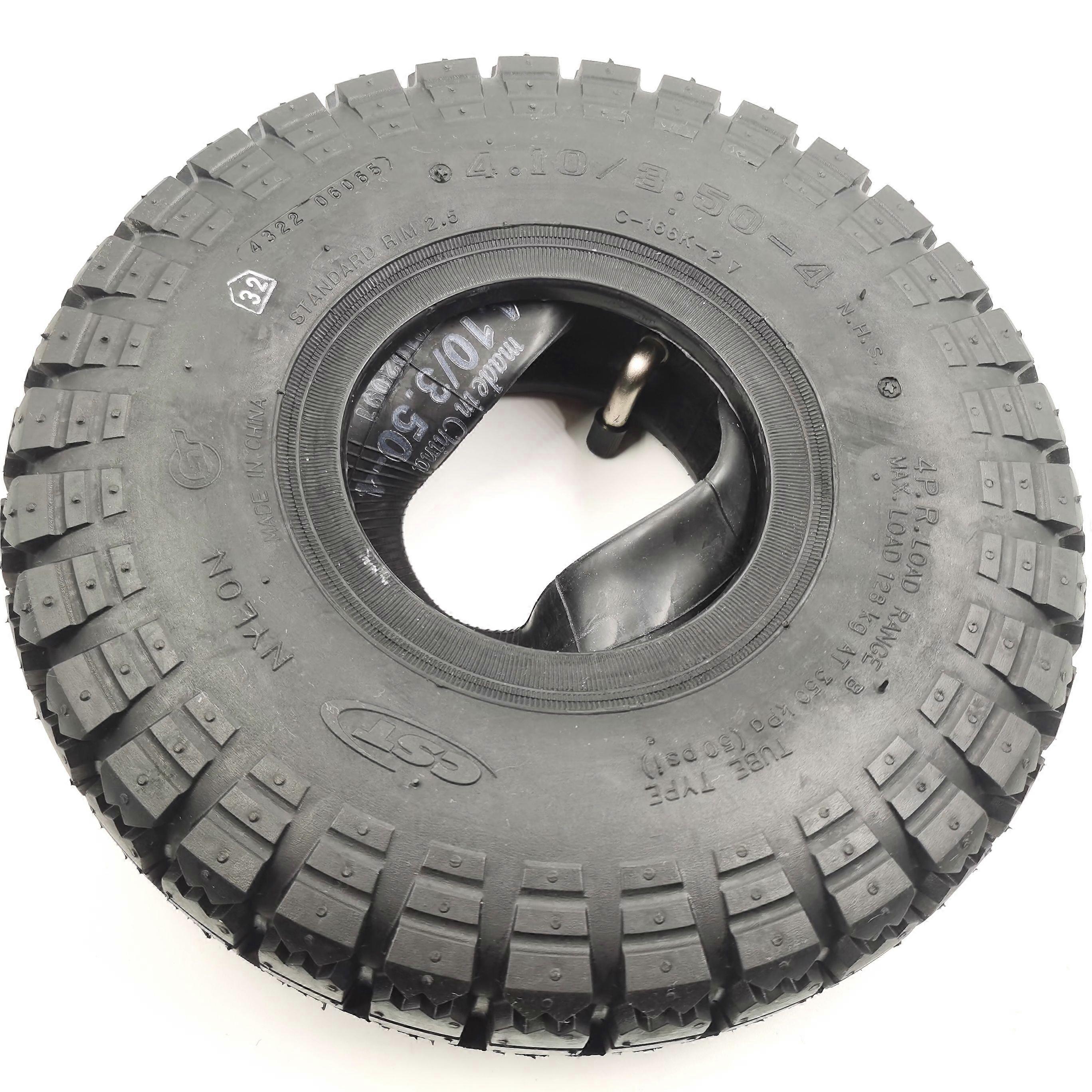 CST 10 ίντσα 4.10/3.50-4 τροχών ελαστικών 4.10-4 εξωτερικοί εσωτερικοί σωλήνες ελαστικών για ηλεκτρικά ηλεκτρικά σκούτερ καροτσιών τρίκυκλων