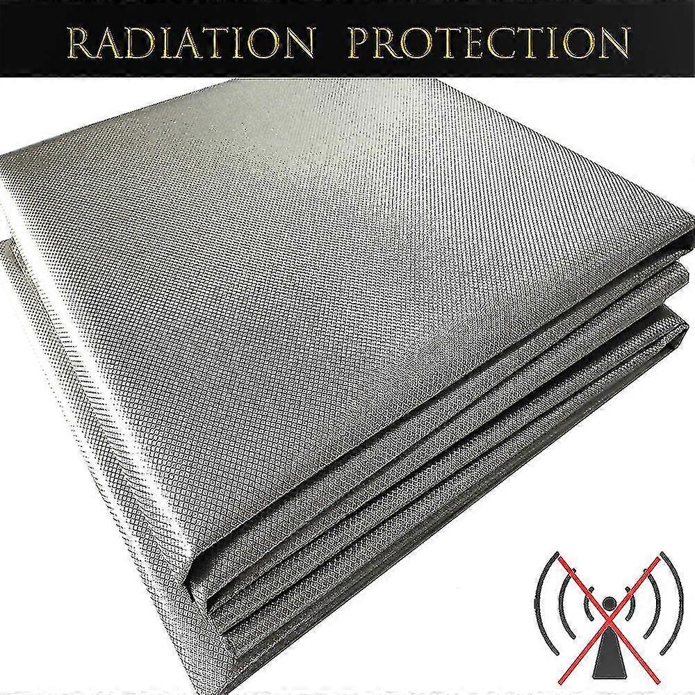 Faraday ύφασμα Rfid θωράκιση μπλοκ Wifi/rf αντι-ακτινοβολία αγώγιμο μαγνητικό χαλκό/νικέλιο EMF πανί προστασίας