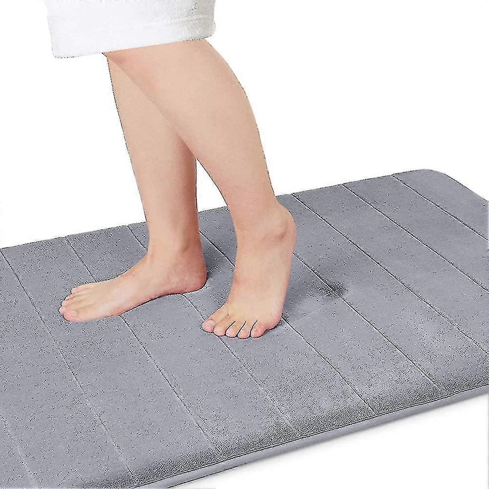 Memory Foam Bath Mat Large Size, 92 X 61 Cm, Soft And Comfortable, Super Water