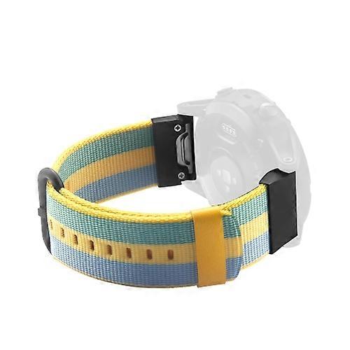 For Garmin Fenix 5 Quick Release Nylon Watch Band