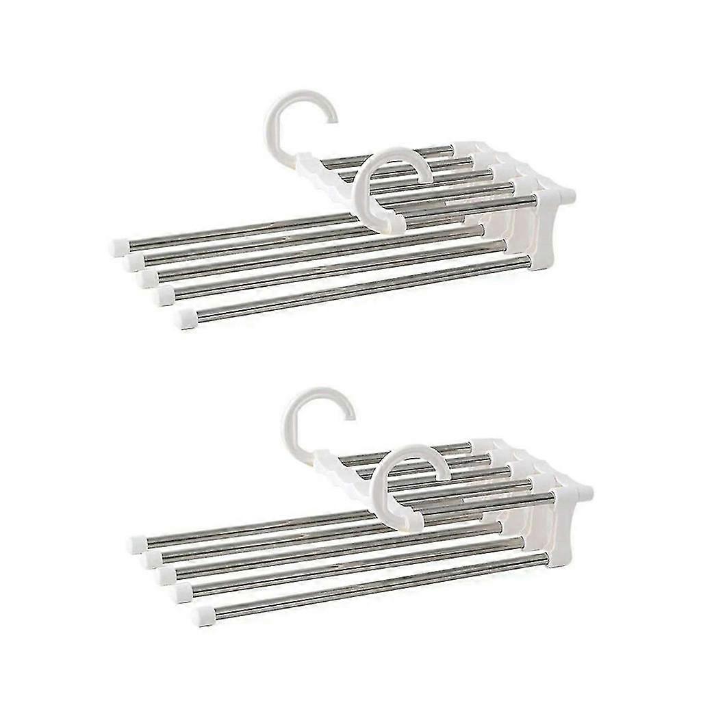 2pcs Closet Organizer Space Clothing Rack Magic Hanger Clothes Hook