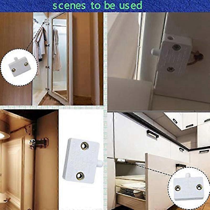 4 Pcs Cabinet Door Switch Cabinet Lamp Switch Drawers Open On Close Door Applicable To 12v 24v 110v