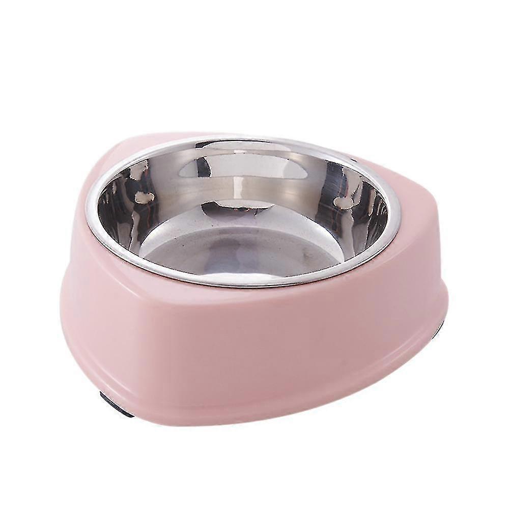 2pcs S Dog Bowl Rubber Base Compatible With Food Water, Removable Anti-skid (a)