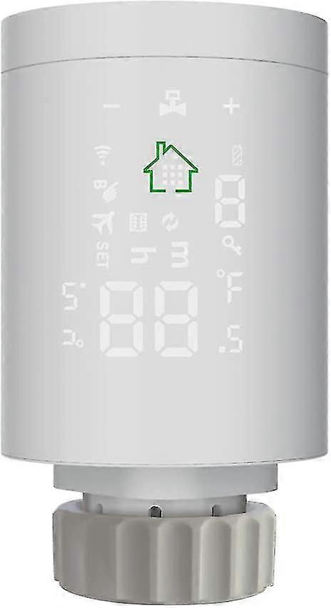 Smart Radiator Actuator Programmable Thermostatic Radiator Valve Temperature Controller Voice Control Via Alexa