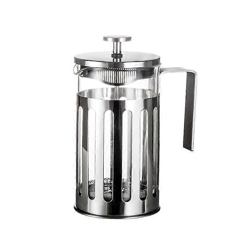 Coffee Maker Micro Mesh Plunger Presser Filter For Ground Espresso 1000ml1pcs-silver