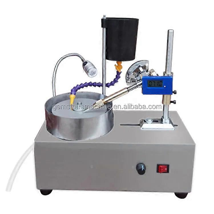 Ls-0063-b 6'' Gem Cutting Grinding Polishing Hine With Digital Faceting Handle