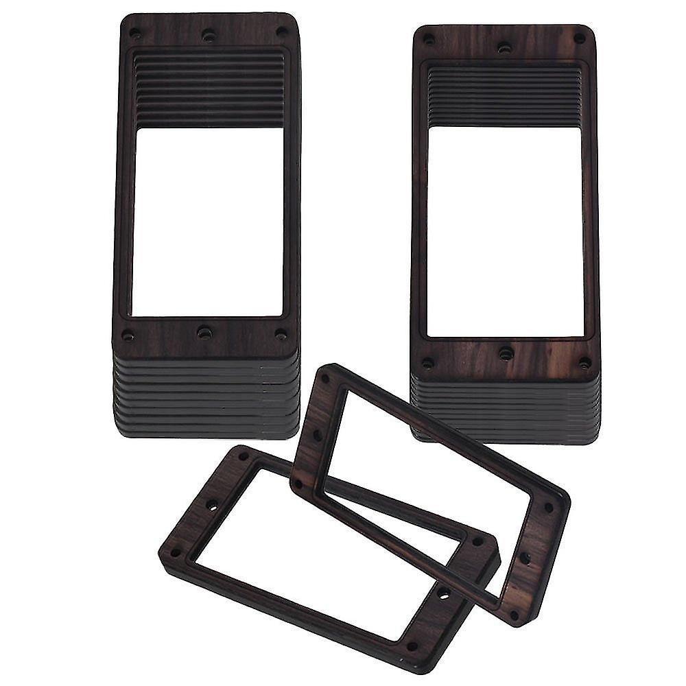 Guitar Fittings Parts 40pcs Electric Guitar Humbucker Pickup Frame Mounting Ring Rosewood
