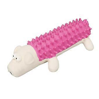 Dog Squeaky Toys for Puppies Cute Animal Design Latex Teeth Grinding Cleaning Interactive Toys
