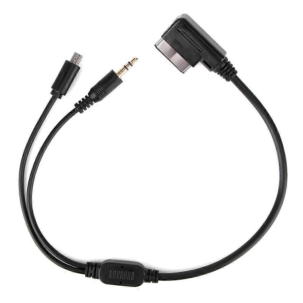 AMI interface AUX audio cable 12cm is suitable for Mercedes-Benz.