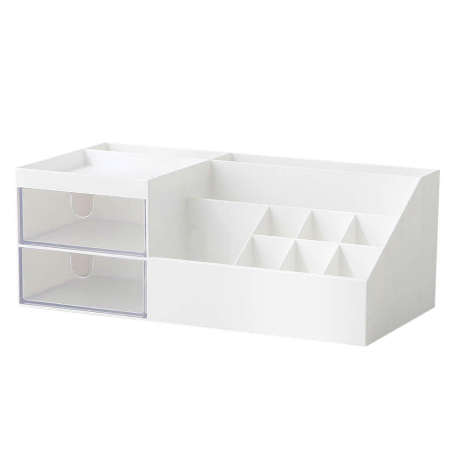 Makeup Table Drawer Type Storage Rack Cosmetic Dressing Table Sorting Plastic Desktop Makeup Lipstick Storage Box