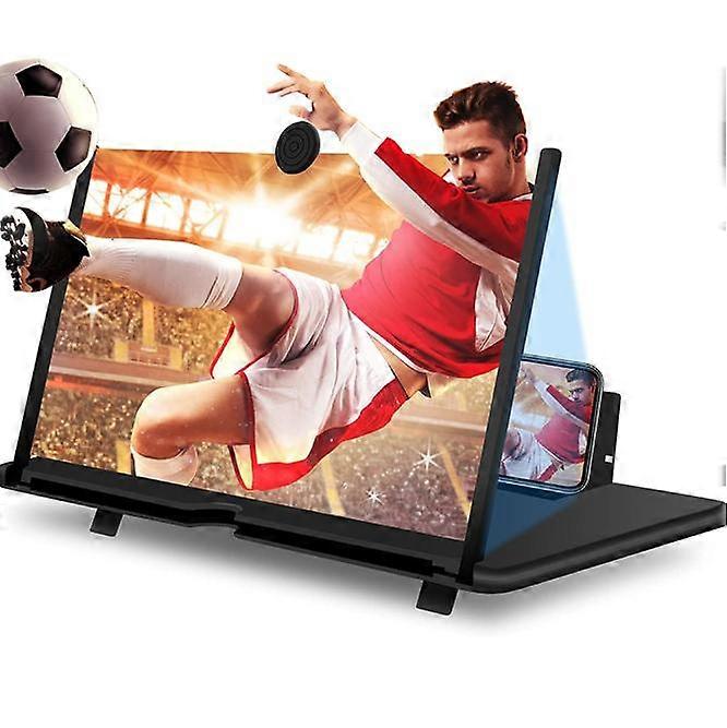 16-inch Screens Magnifying Lens,3D Screen Extendable HD Screen Against Blue Light Screen Magnifier for Watching Movie Videos on All Loupe Smartphones(