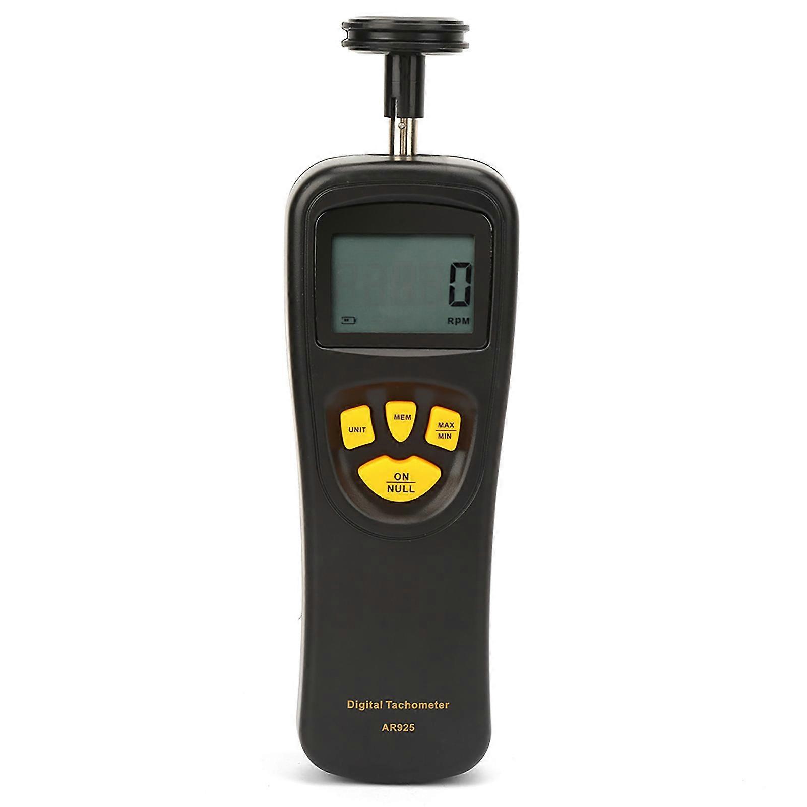 Professional Digital Tachometer Rotation Meter LCD Backlight Display 0.5~19999 RPM SMART SENSOR