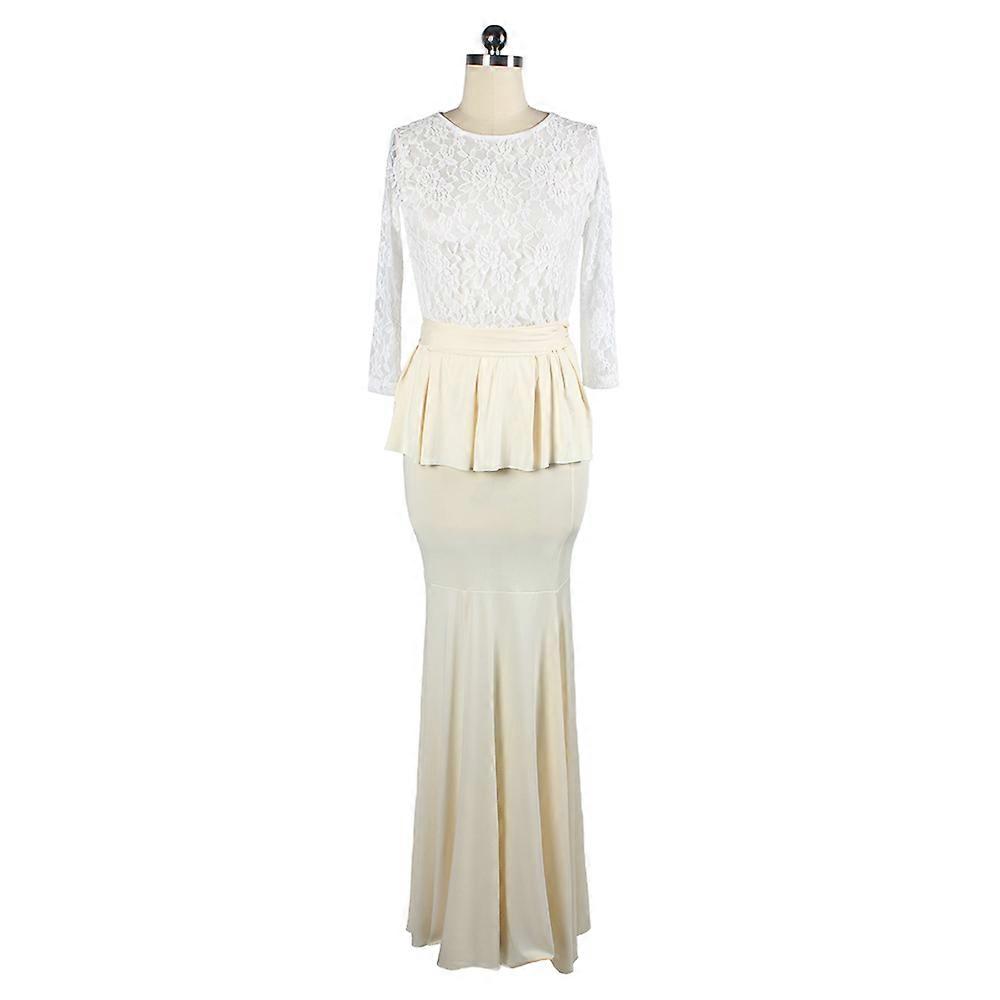 Dentelle à la mode Sexy Robe Longue Robe Complète