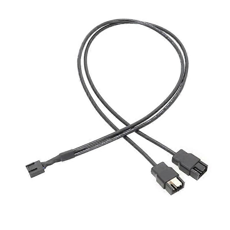4PIN Fan Extention Cable CPU PWM Power Cable Connectors Fan Splitter Cable