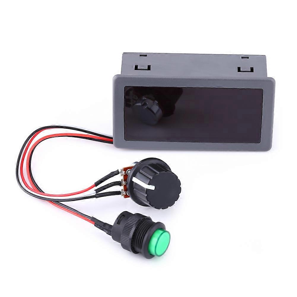 DC Motor Speed Regulator with Digital Display and IR Remote for 6V 12V 24V