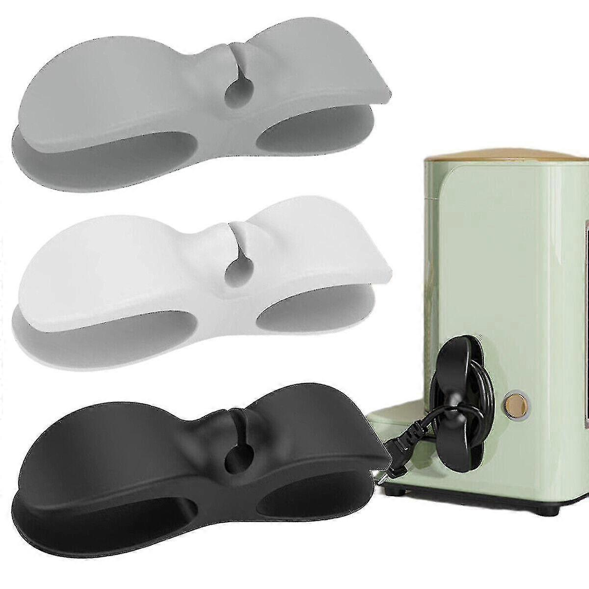 5x Cable Winder Wrap Cord Holder Organizer For Kitchen Appliances