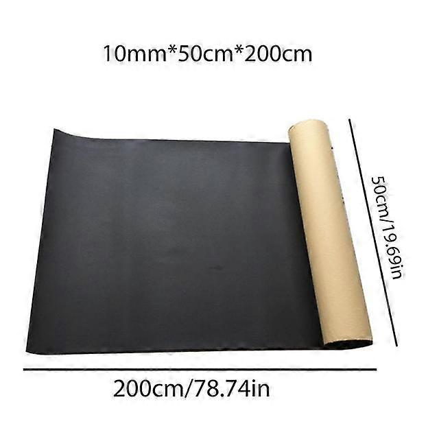 Car Engine Floor Cargo Area Sound Deadener Heat Insulation Dampening Mat 50x200cm 6/8/10mm Noise Control For Automotive