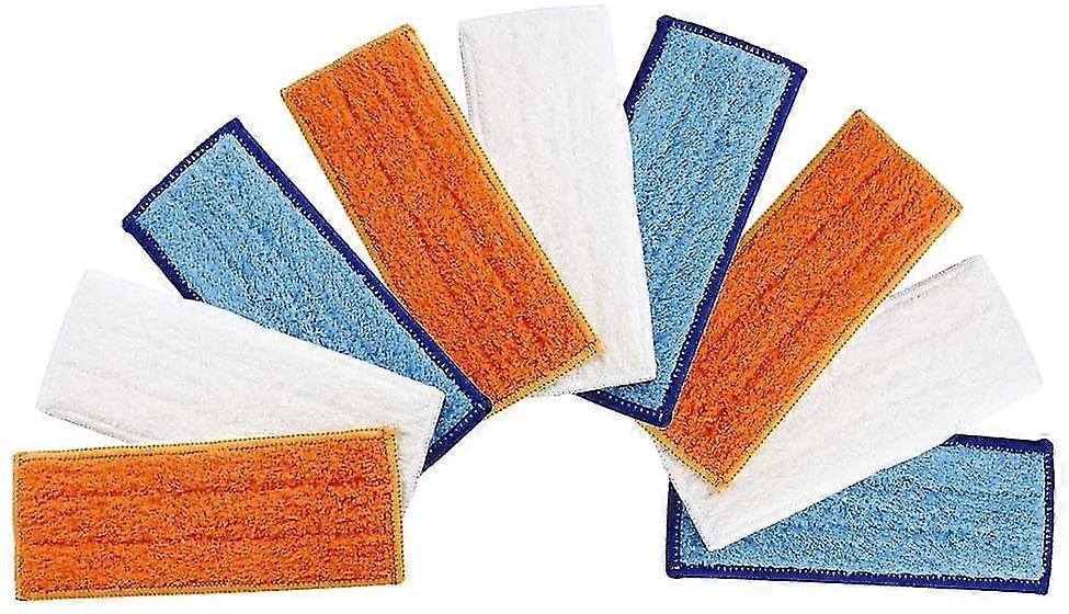 Set mit 9 waschbaren und wiederverwendbaren Reinigungspads