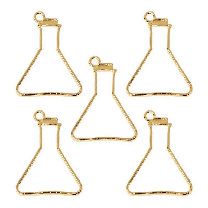 Creative Delicate Alloy Pins Cartoon Science Experiment Cup Shape Pendentif