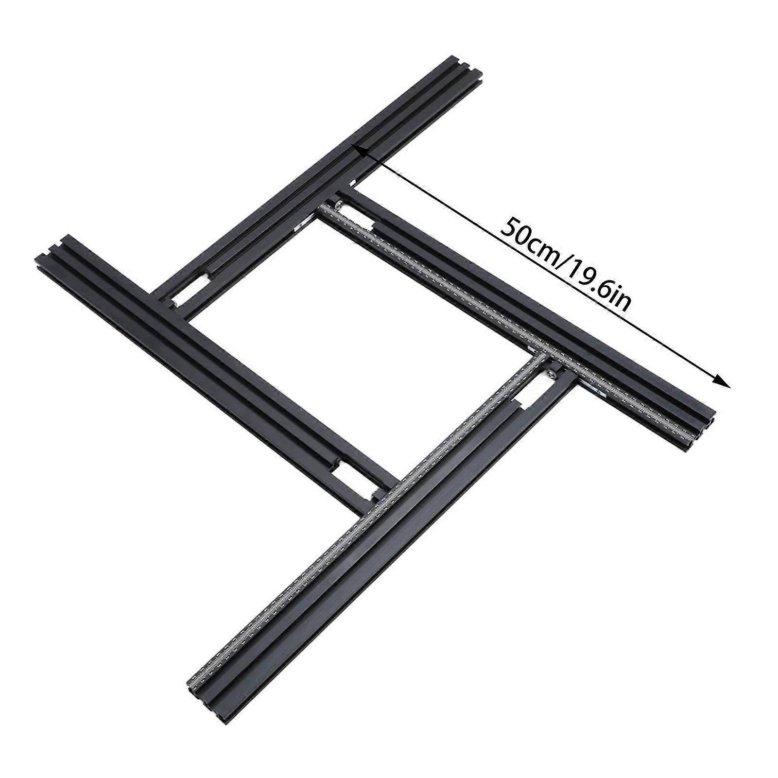 Guide Rail Joining Set Woodworking Edging Machine Electric Circular Saw Sliding Track 500mm Adjustable Auxiliary Guide