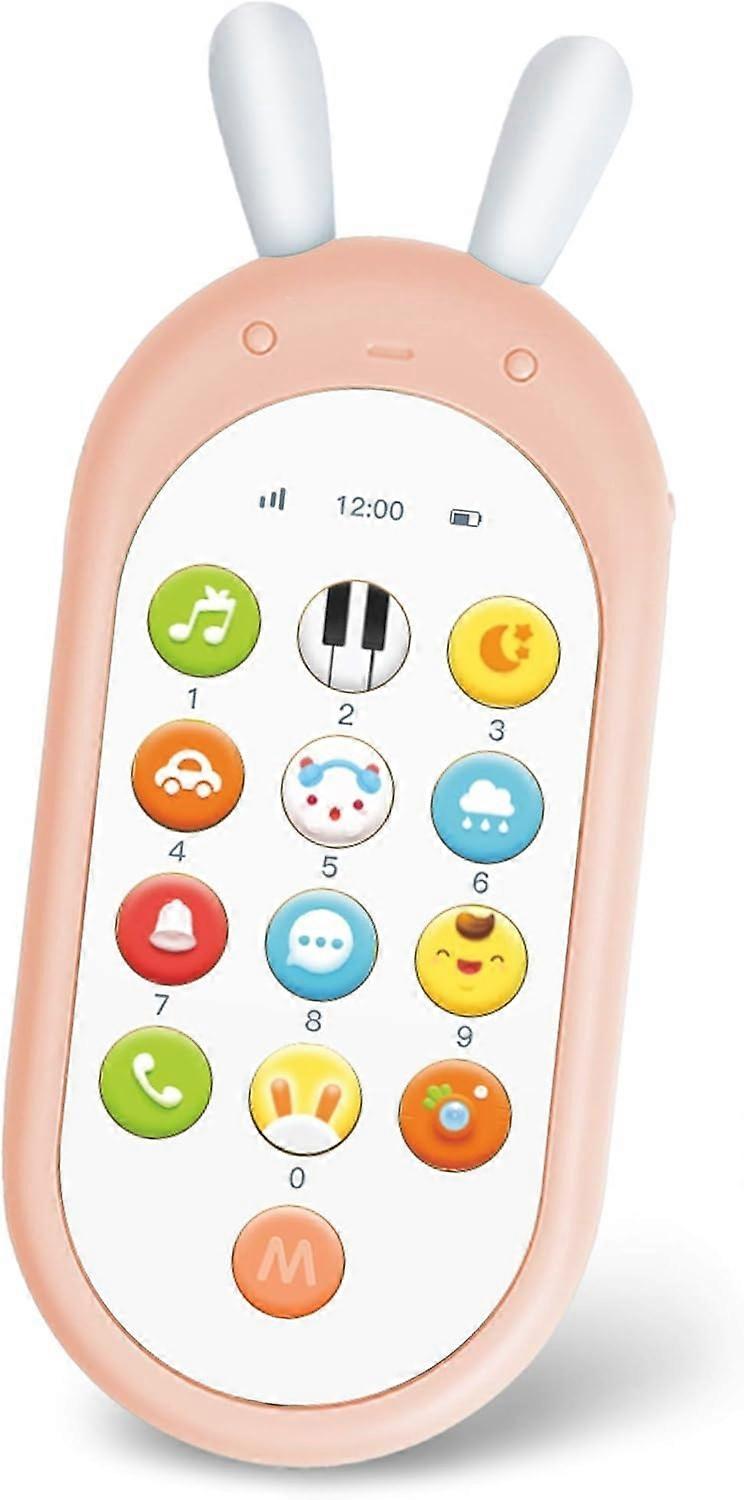 2025 Suitable Toy Phone for Babies Learn Smart Phone with Lights, Music and Adjustable Volume Educational Toy for Children and Toddlers 6+Months