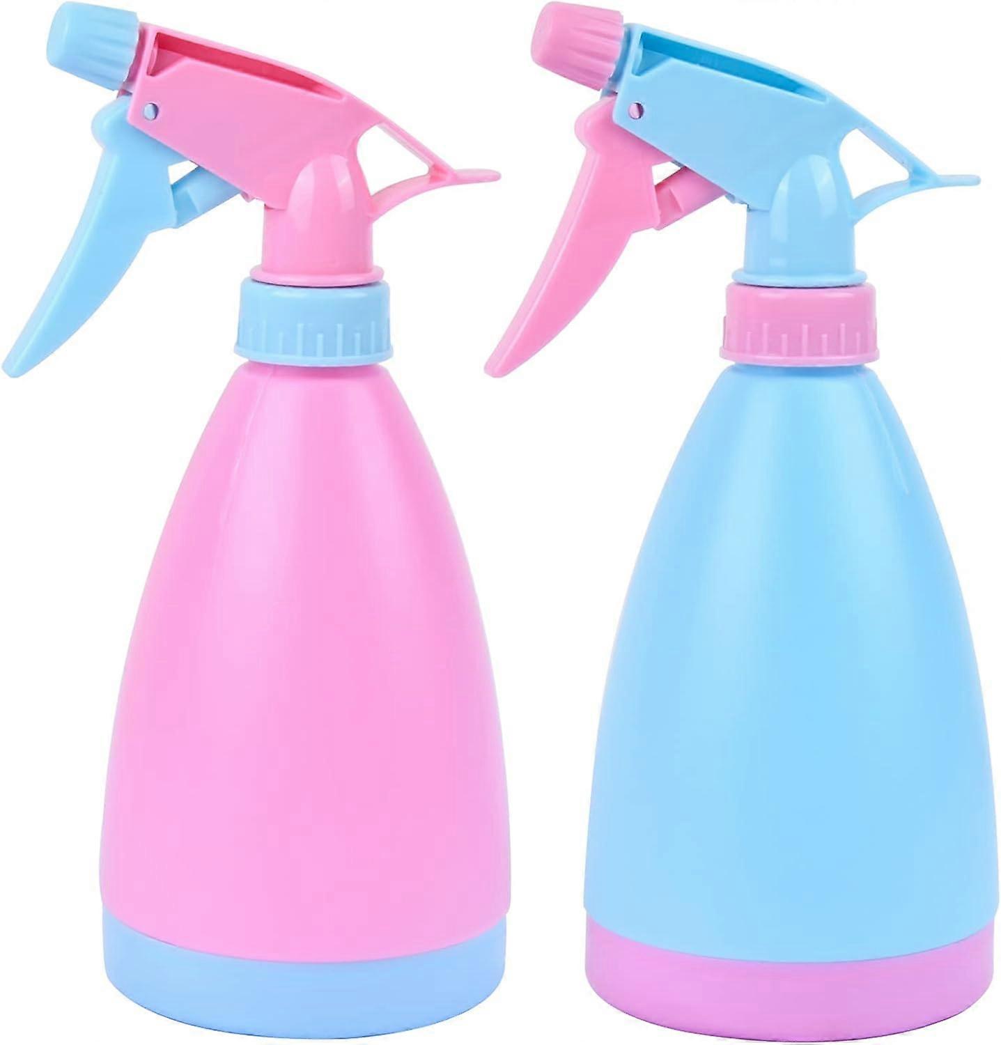 2 Pack 500ml Empty Spray Bottle, Plastic Spray Bottle, Plastic Spray Bottle, Empty Spray Bottle, Ref