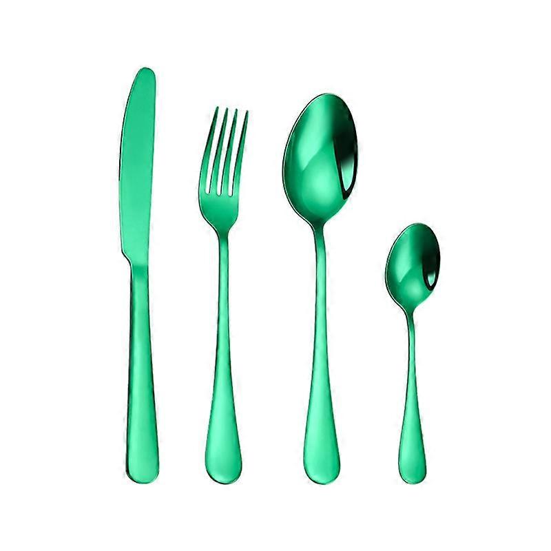 4Pcs/Set εξαίσιο πιρούνι scoop χρήσης κοίλων άκρων ανοξείδωτων που είναι ανθεκτικό στη διάβρωση για την καθημερινή ζωή