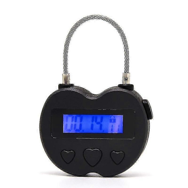 Locks Latches Smart Lcd Display Time Lock Electronic Usb Rechargeable Temporary Timer