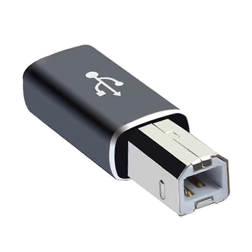 Θηλυκό Usb C στο μετατροπέα Midi Usb C στον προσαρμογέα Usb B Μετατροπή συνδετήρα{jkw}