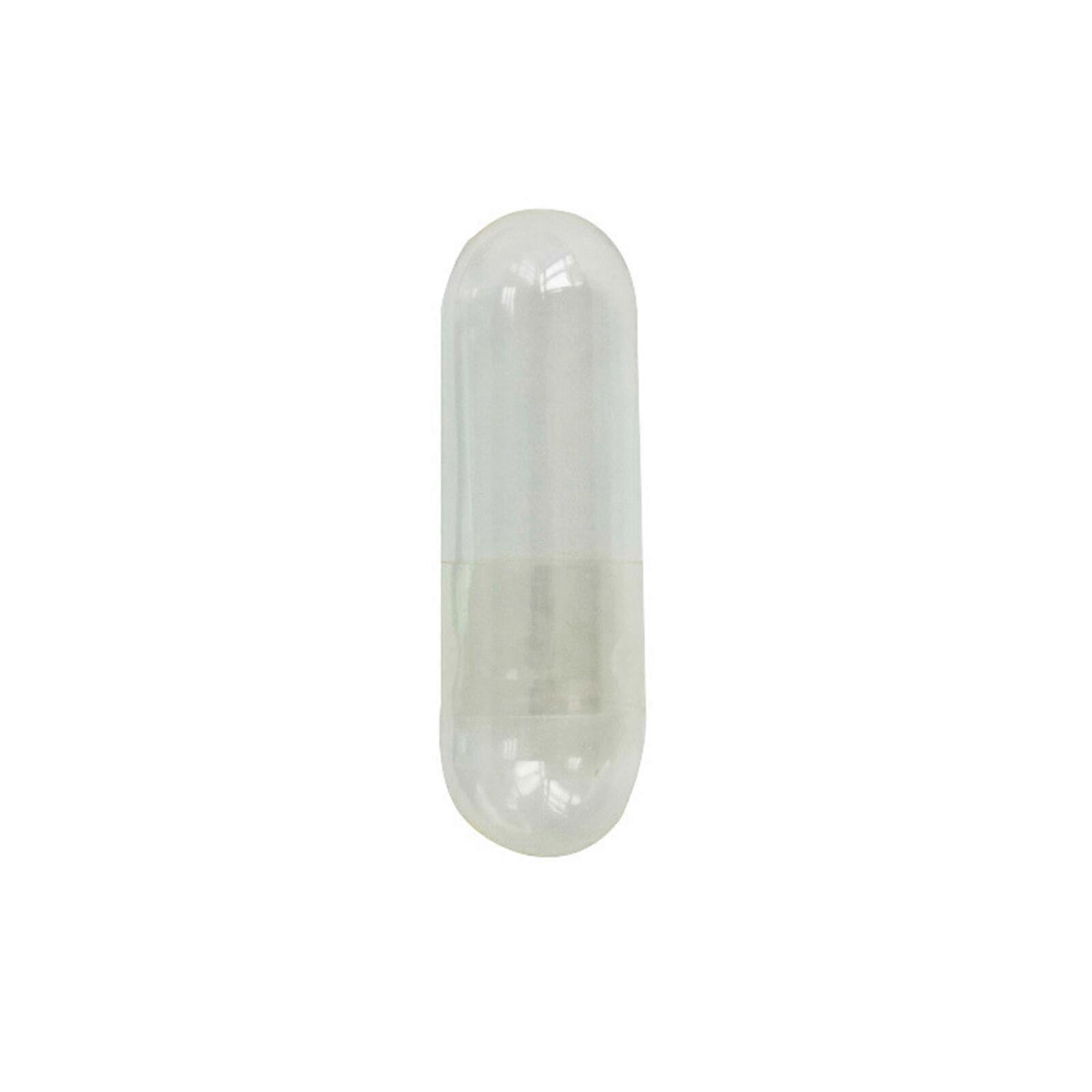 Μέγεθος 0 Clear Empty Veggie Κάψουλες 1000pcs Για Αιθέρια Έλαια Vegan Χορτοφαγικά Veg Caps