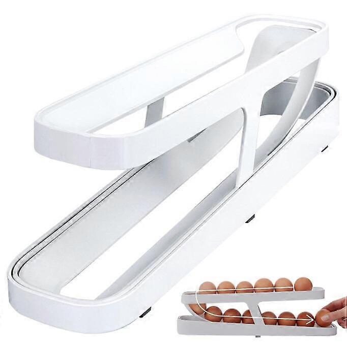 Rolldown Egg Dispenser for Kitchen Egg Storage Box