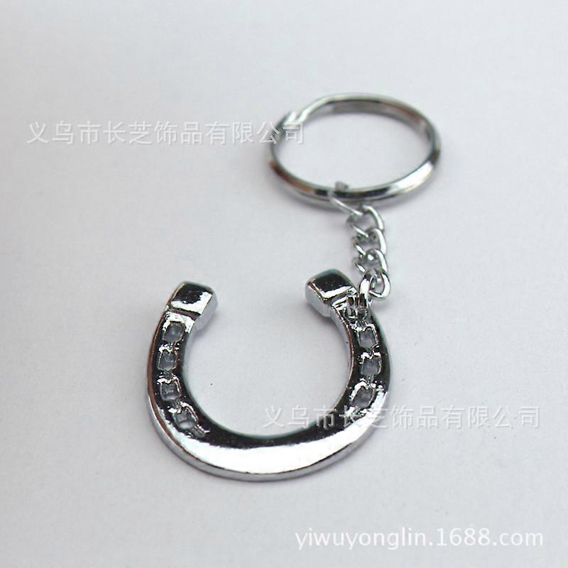 5pcs Decorative Key Chain Exquisite Horseshoe Keychain Hanging Horseshoe Keychain