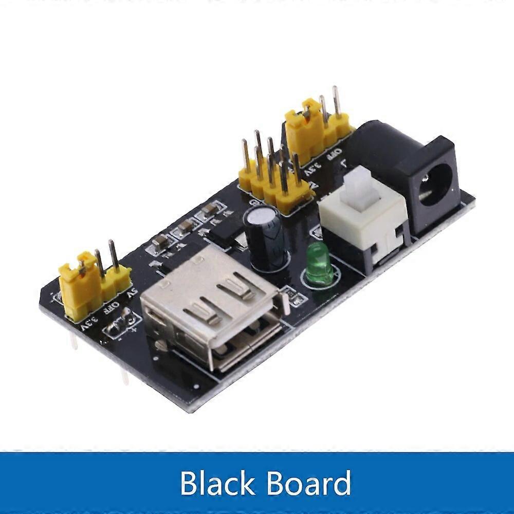 MB102 Breadboard Dedicated Power Supply Module For Arduino DIY Kit Mini Micro USB Black White 2 Way 3.3V 5V MB-102 Solderless