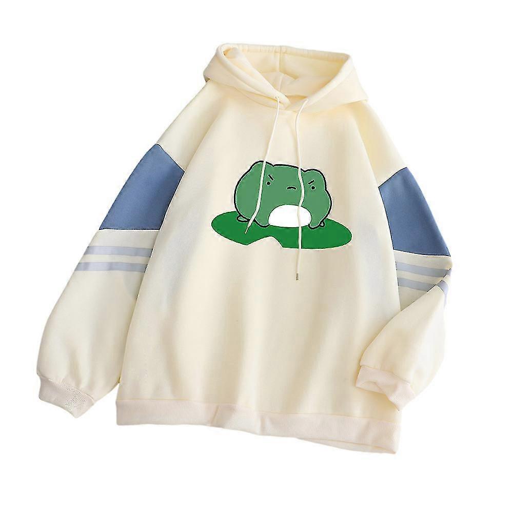 Felpa autunno e inverno Skateboard Rana Felpa con cappuccio Uomini e donne imbottiti con cappuccio