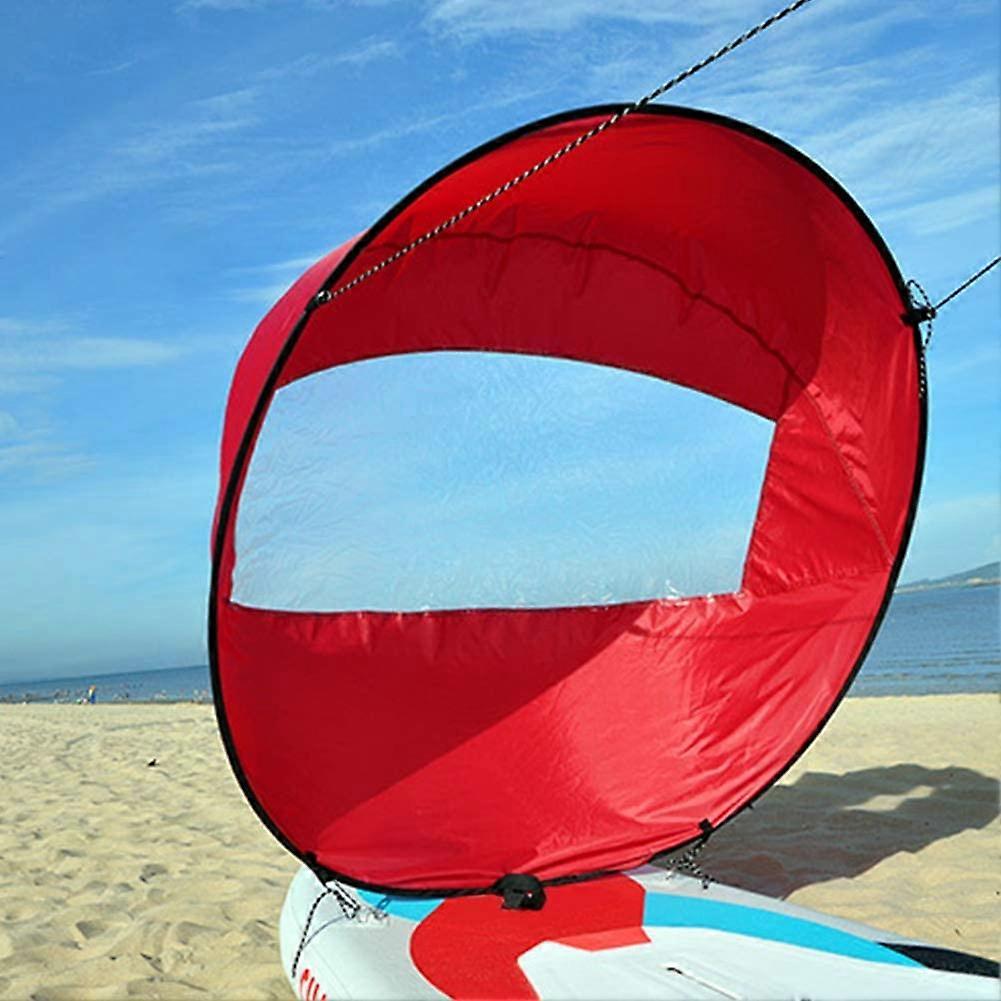Wind Sail, Downwind Wind Sail, Foldable Kayak Sail Durable Safe Kayak Sail for Kayak Boat Sailboat