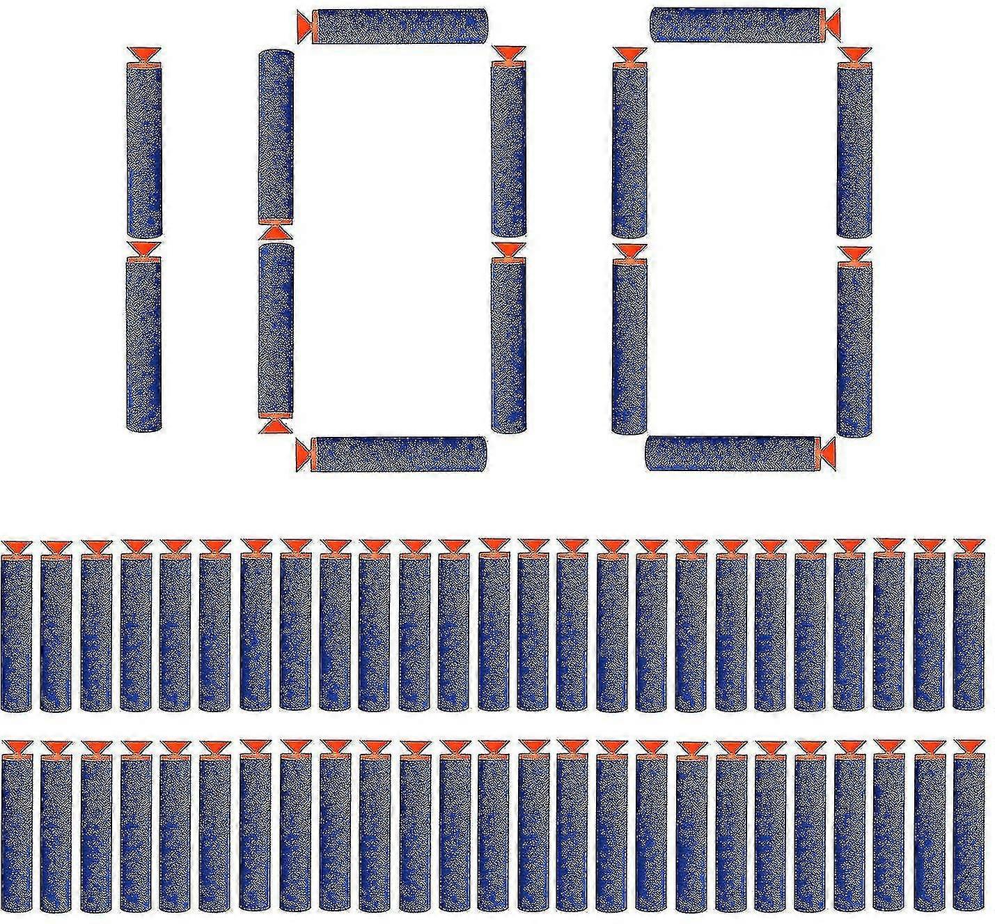 100 Piezas 7.2cm Ventosa Flechas Dardos Flechas Espuma Flechas Accesorios