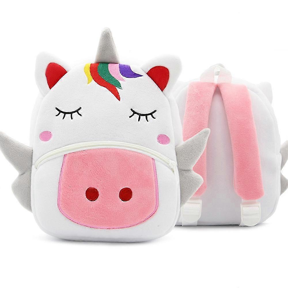 Enfants Mignons Animaux Motif Peluche Sac à dos Garçons Filles Jardin d’enfants Rucksack Voyage School Bags