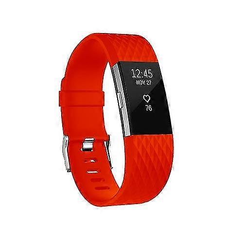 Diamond Pattern Adjustable Sport Watch Band For Fitbit Charge 2 OUVC