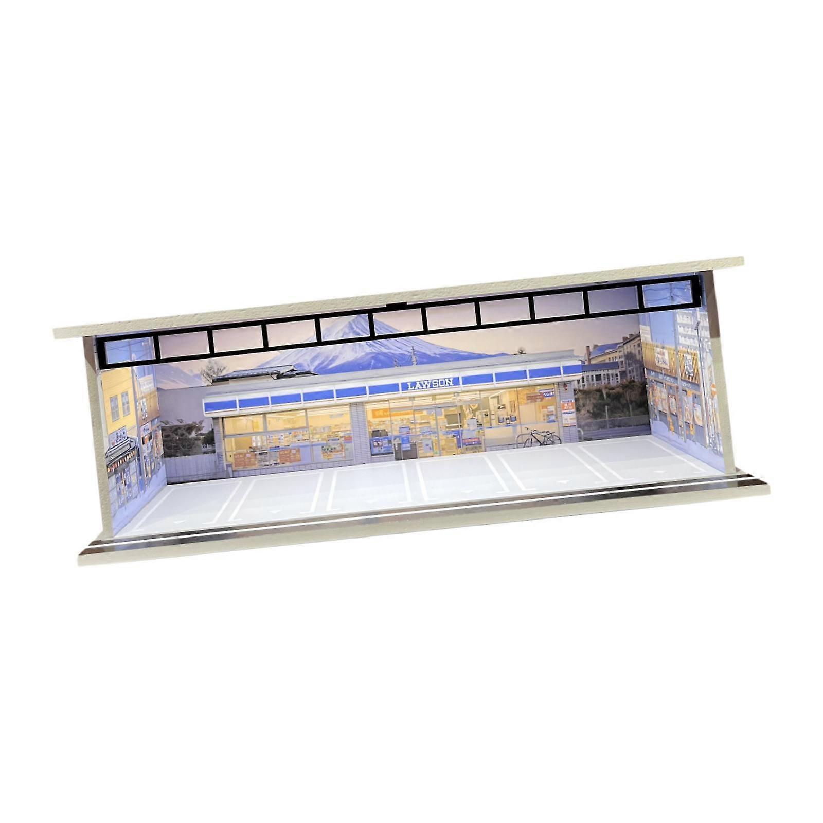 1/64 Model Car Display Case Vehicle Model Case for Toy Cars Model Collectors