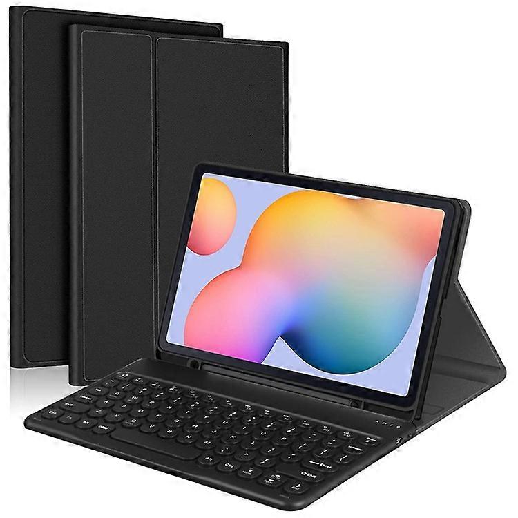 Compatible For Samsung Galaxy Tab A8 10.5 (2022) Detachable Bluetooth Keyboard Leather Cover with S Pen Holder