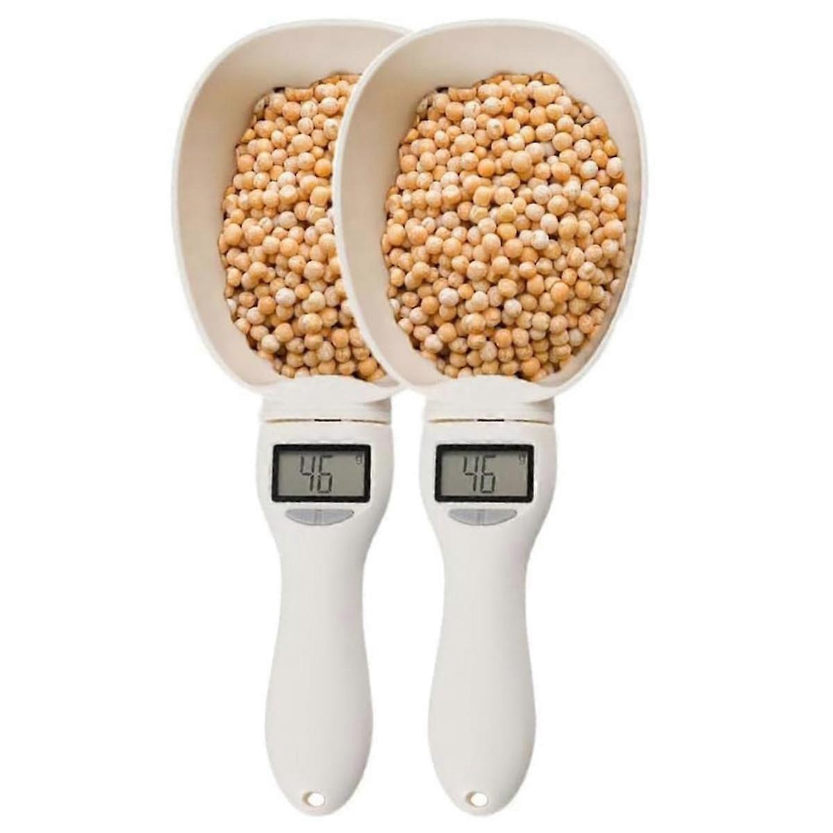 Digital Measuring Spoon, Food Measuring Scoop Scale, High Precision with LCD Screen Measuring Spoon