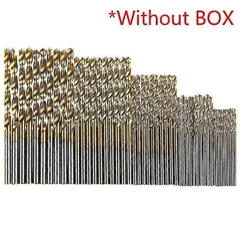 200/100/50/20pcs Round Hss Twist Drill Woodworking Drill Bit Set Tool For Woodworking And Aluminum Hss Drill Bit