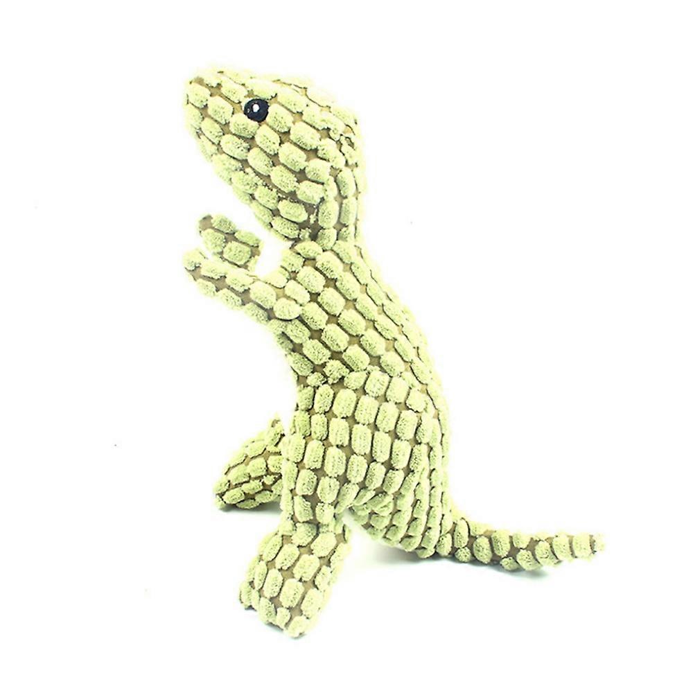 Indestructible Robust Dino, Squeaky Dog Toys For Aggressive Chewers, Unbreakable Stuffed Plush Dog Toy