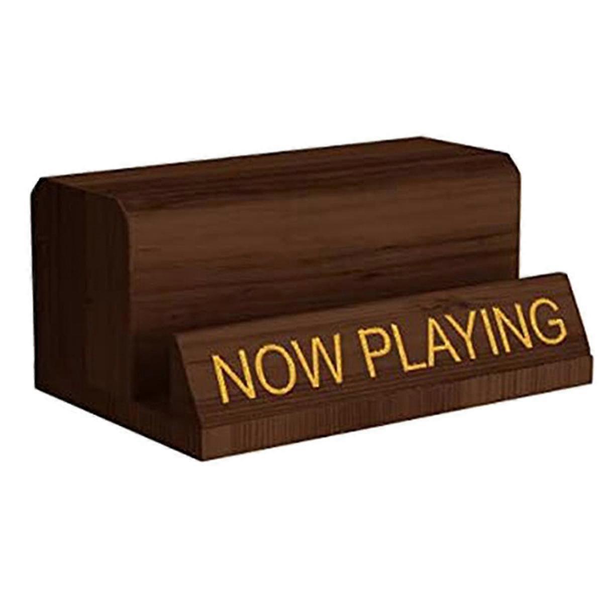 今すぐ再生ビニールレコードスタンドビニールレコードホルダーディスプレイウッドレコード収納スタンドアルバム用S202412277474