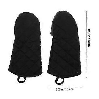 1pair Silicone Baking Mitts Women