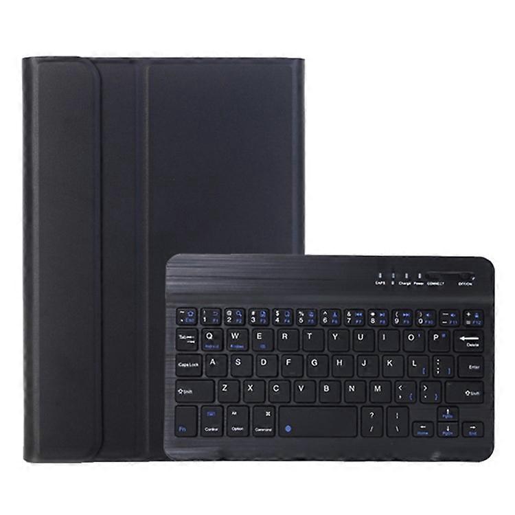 A221B Compatible For Samsung Galaxy Tab A9 X110 X115 Protective Leather Case + Bluetooth Keyboard with Pen Slot