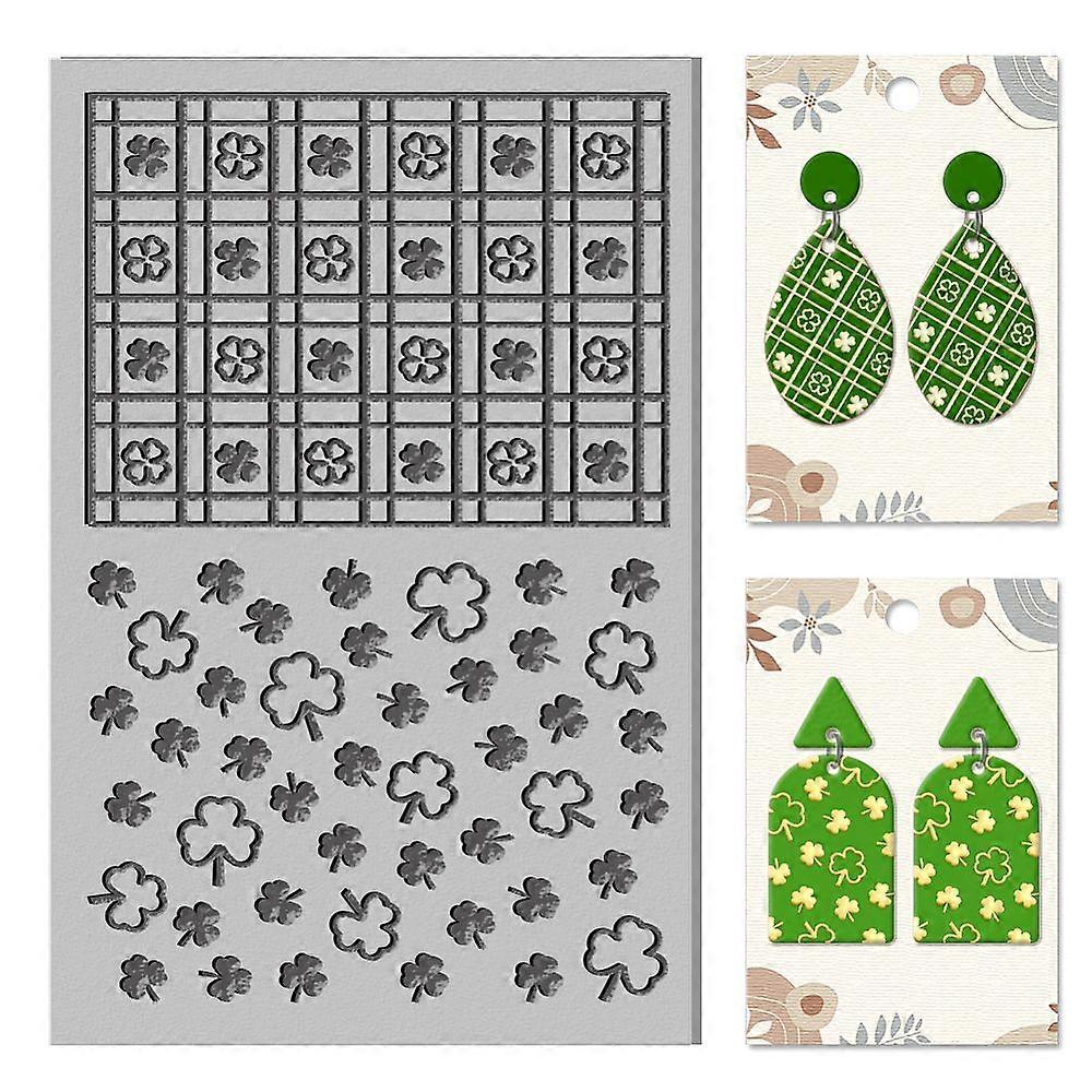 Laserable Rubber for Stamp Engraving Machines DIY Crafts Clover 100x65x3mm