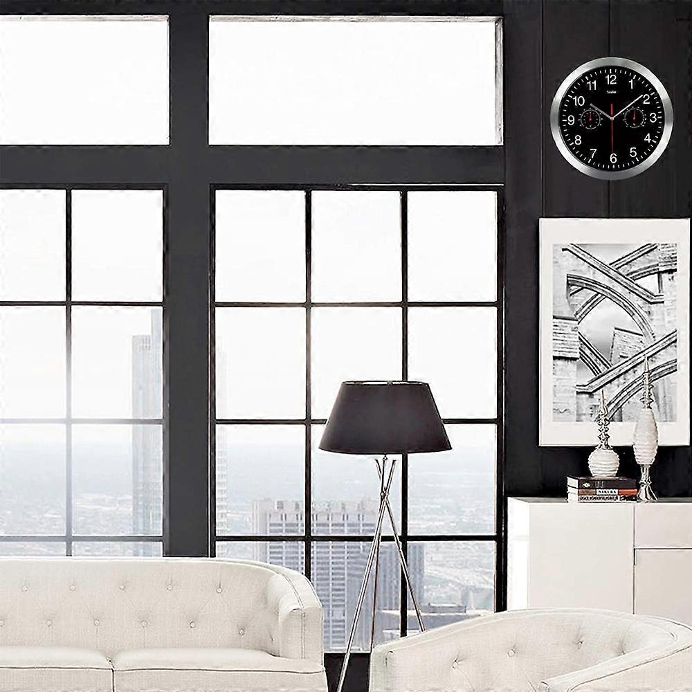 Atomic Analog Clock, Automatic Time Correction, Non-Ticking Silent ...