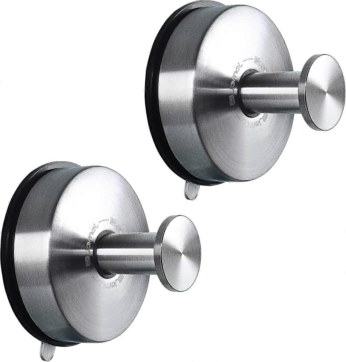 Practical Suction Cup Bathroom Hooks Durable Stainless Steel