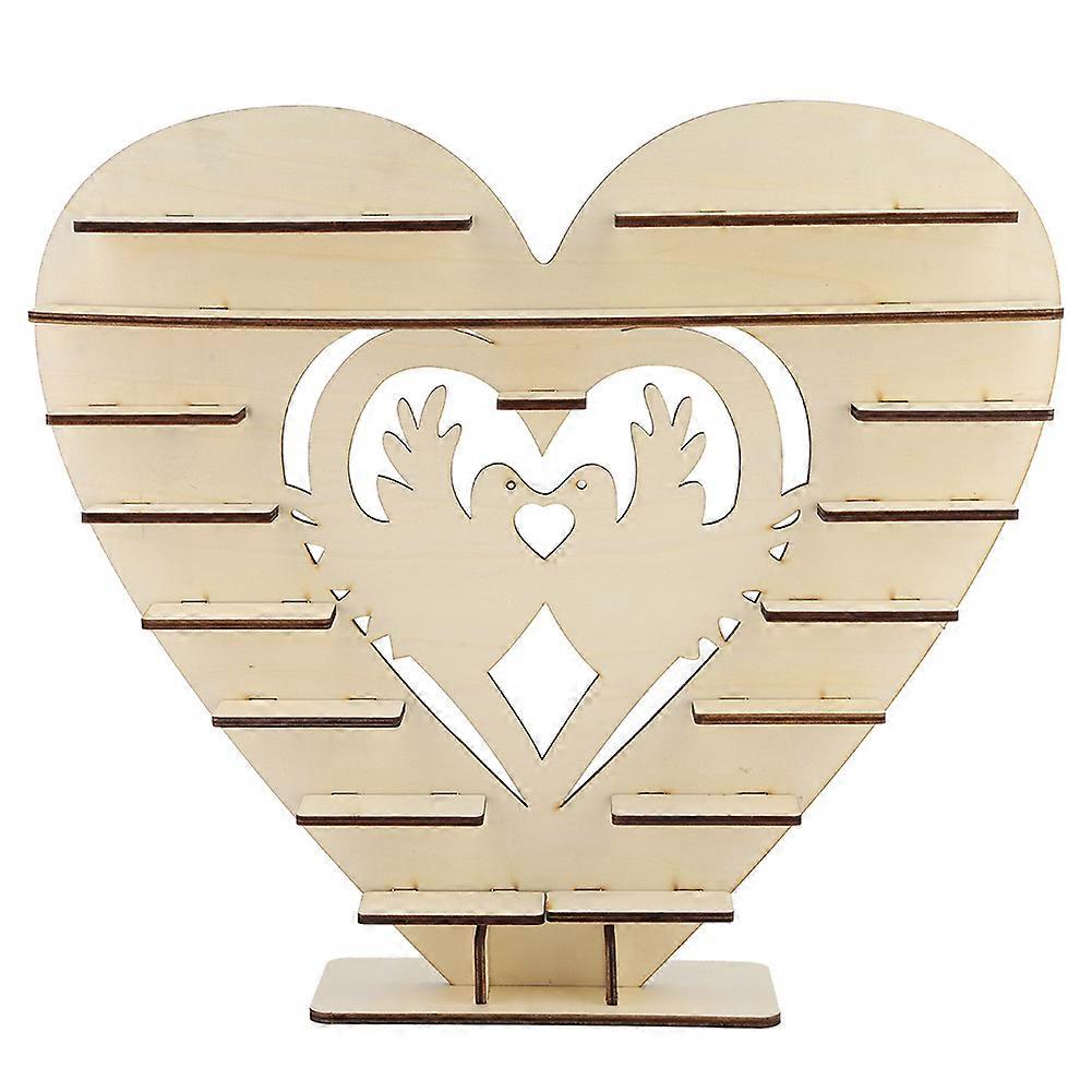 Heart Display Candy Stand Centerpiece for Parties Weddings & Candy Bars